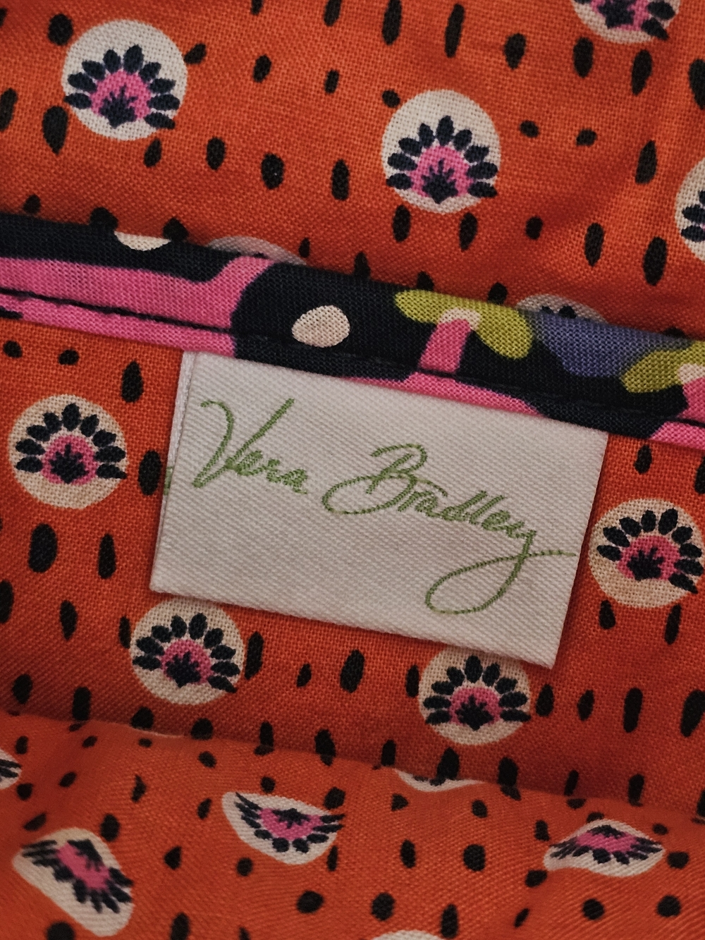 Vera Bradley Quilted Crossbody Bag In Rio Pattern - Picture 7 of 13